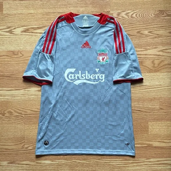 Liverpool Gerrard 2008 09 away premier league jersey - Picture 2 of 8